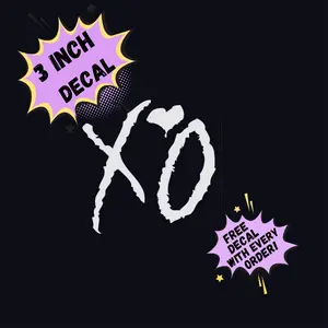 XO 3 Inch Decal