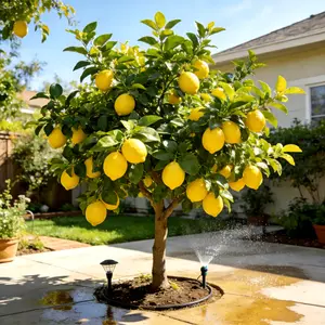 Lemon Tree Seedling – Strong Root System, Bare Root, Perennial Fruit Tree – Easy to Grow, Suitable for Containers or In-Ground Planting – Great for Home Gardens Non-GMO Sapling Compact Fast-Growing Hardy
