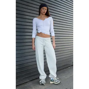 John Galt Women's Silver Hilary Yoga Sweatpants