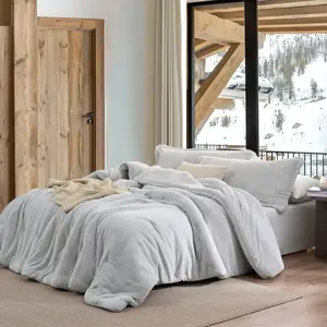 Get Under Me - Coma Inducer Oversized Comforter Set - Ice Gray