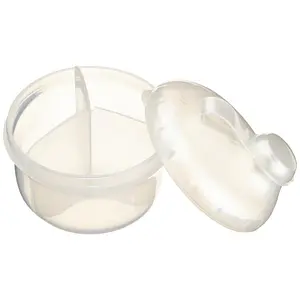 Nuby Milk Powder Dispenser, Colors May Vary, 3 Compartments