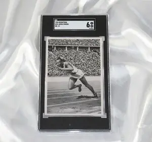 1936 Olympics Jesse Owens #33 Card NR. 14 Reemtsma SGC 6