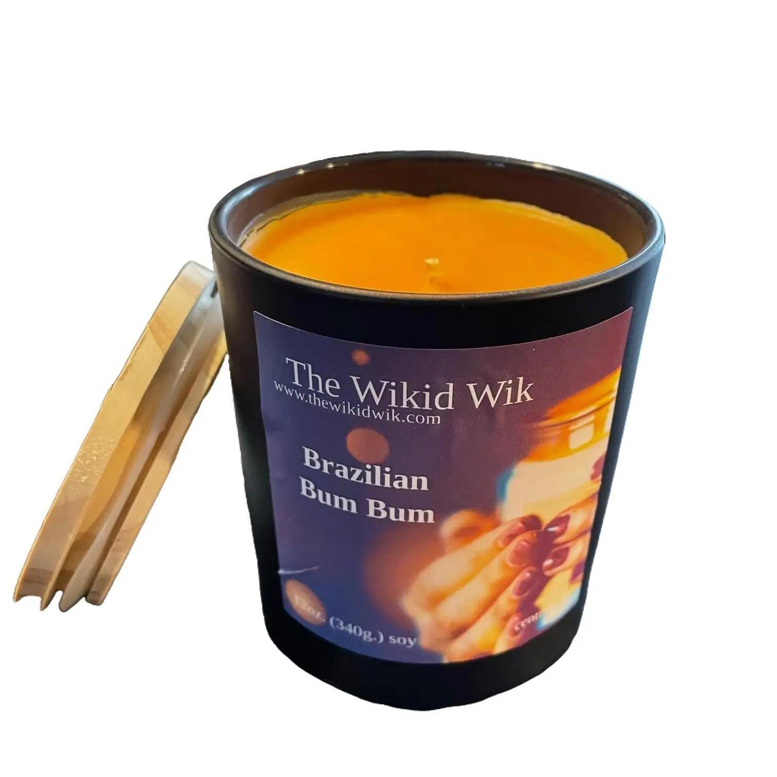 Brazilian Bum Bum - Scented Soy Candle (NEW)...Warm, sweet, and irresistible — like sun-kissed skin and tropical luxury.