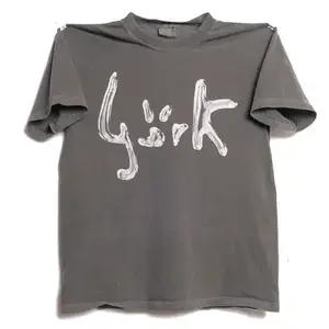 Bjork Human Behavior 90S Charcoal Unisex T-Shirt