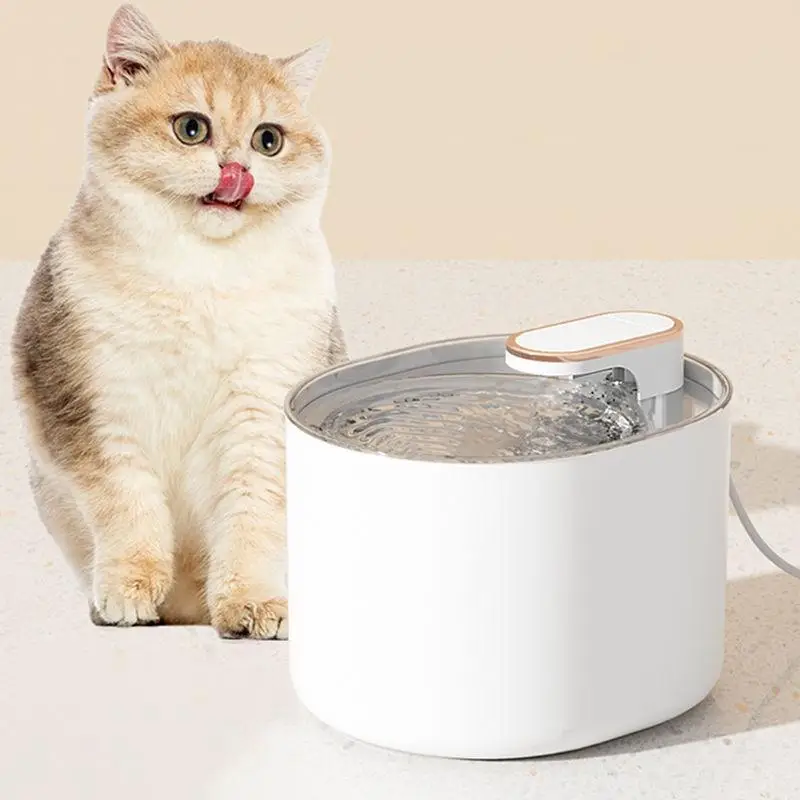 Filterable Pet Smart Water Dispenser For Pets, 3L Large Capacity Automatic Water Bowl With Light, Thirst Quenching For Cats & Dogs