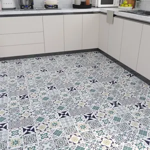 Jeedeson Waterproof Vinyl Flooring Tiles Roll for bedrooms 196.85 in L× 23.62 in W × 0.023 in T
