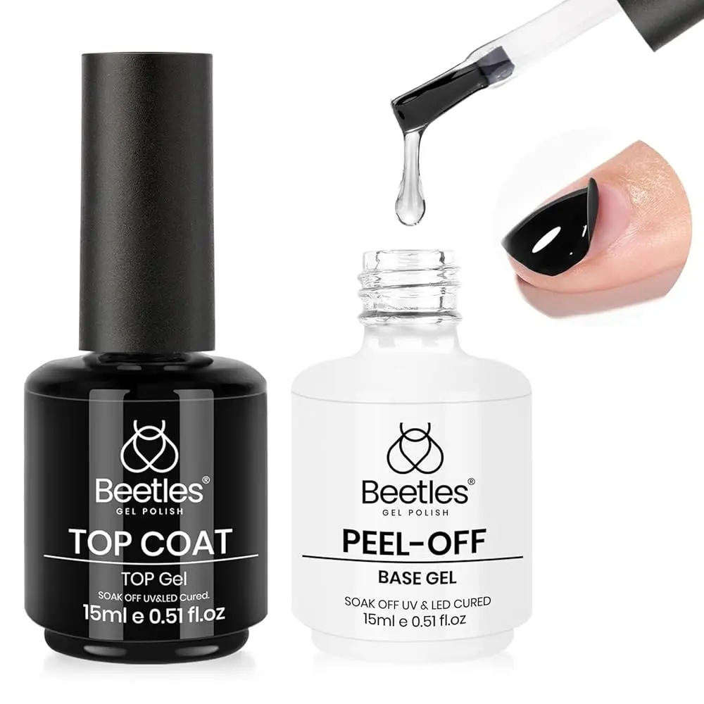 15ml Peel off Base Gel + Top Coat