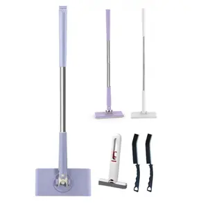 Face towel, mop, clip cloth, pull-out dual-purpose mop, suitable for cleaning floors, tiles, walls, tabletops, and roofs