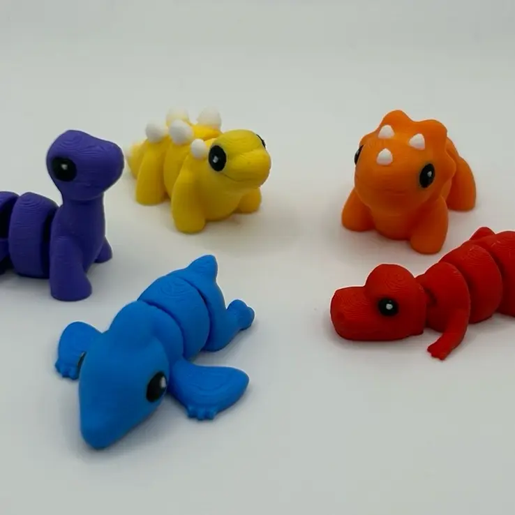 Dino Fidget Pack - Mini Desk Accessory Featuring Adorable Dinosaurs, Ideal for Desk Toys, Party Favors and More!