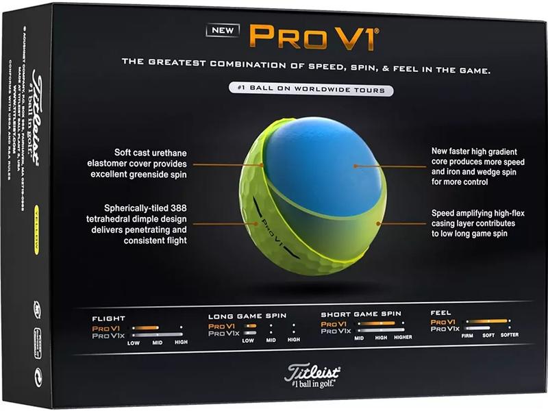 Titleist 2025 Pro V1 Golf Balls, golf sports
