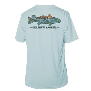 Grateful Angler Lowcountry Redfish Short Sleeve UV Shirt