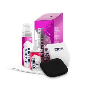 GYEON Leather Set Natural - Automotive Leather Cleaning & Coating Kit