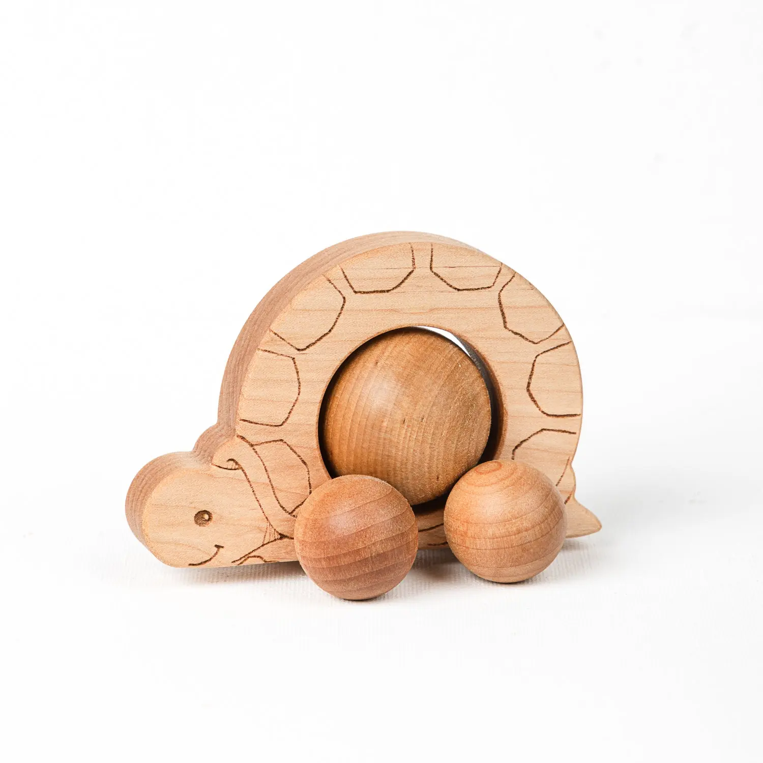 Roly Poly Turtle Push Toy