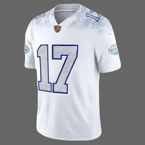 UJersey [Diamond Embroidery] No. 17 Embroidered Football Jersey – Unisex – Suitable for Game Day & Casual Wear – For Football Fans