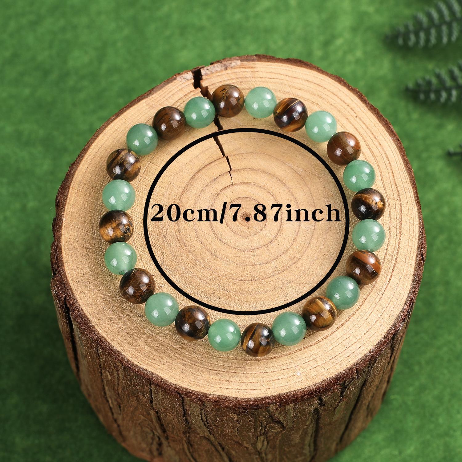 Money Attraction Bracelet Teacher Appreciation Gifts aesthetic with Green Aventurine & Tiger Eye beaded jewelry protection bracelet encouragement gift fashion Colorblock Beaded Crystal Bracelet handmade Money Attraction Bracelet Teacher Appreciation Gifts aesthetic with Green Aventurine & Tiger Eye beaded jewelry protection bracelet encouragement gift fashion Colorblock Beaded Crystal Bracelet handmade