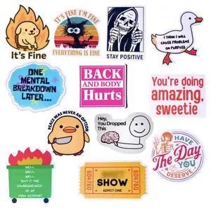 Funny Meme Magnet Gift, Relatable Fridge Decor, Perfect for college dorm rooms school lockers, stocking stuffers, refrigerators