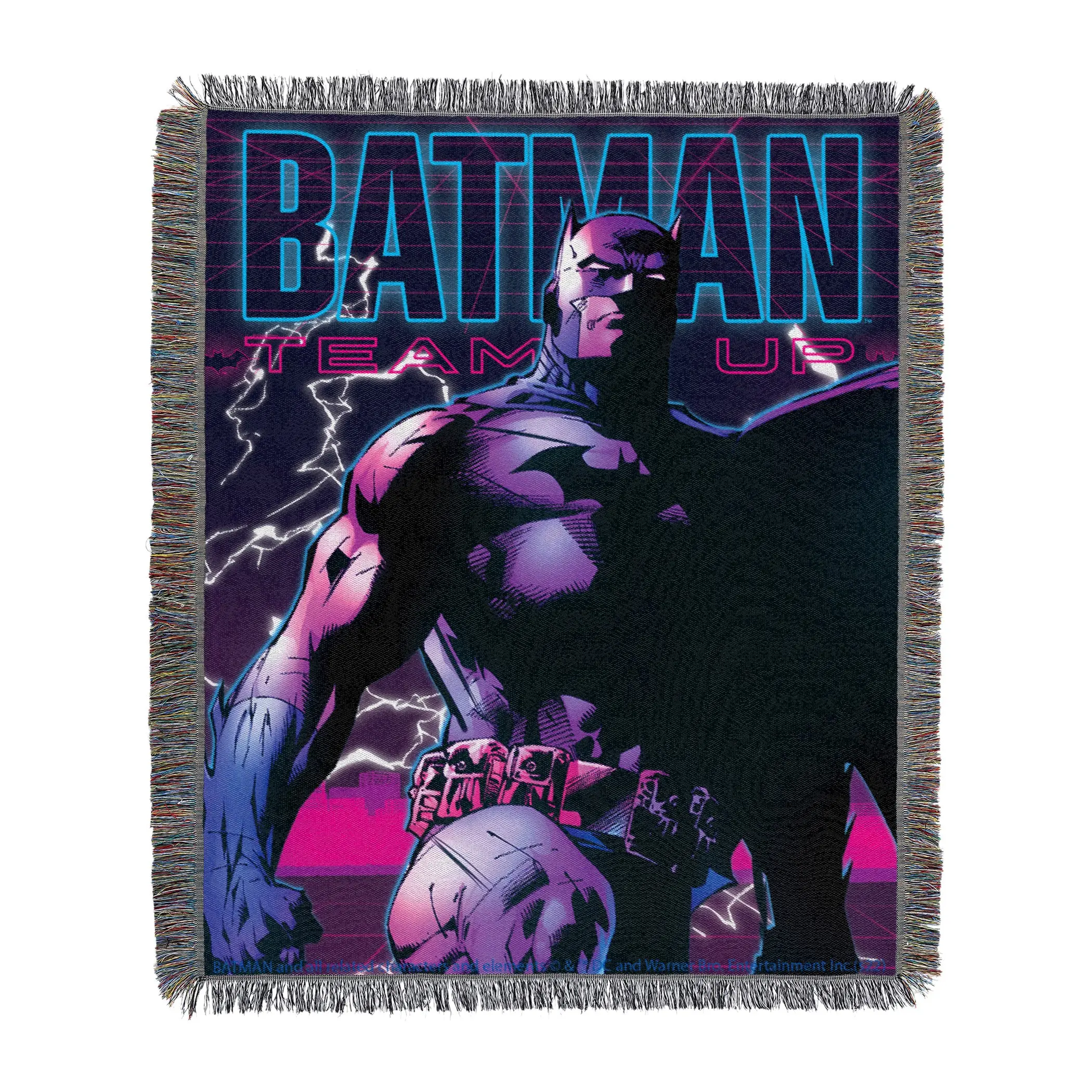 Warner Bros. Batman Team Up Batman Woven Tapestry Wall Hanging 48x60 Inches