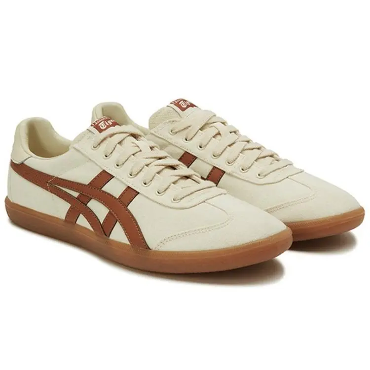 Onitsuka Tiger Tokuten White Brown 1183A862-200 Unisex - TikTok Shop