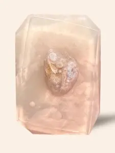 Crystal Bar Soap - Spring Surrender - Vegan - Crystal Infused - 7 oz - Scented in Soft Spring Flowers Body Care Comfort Fragrance Floral