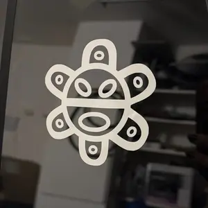 Taíno Symbol Vinyl Decal | Caribbean Indigenous Sticker | Car Window Laptop Waterproof Vinyl