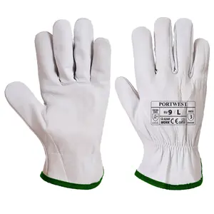 PORTWEST® Breatheable Sheepskin Leather Driver Gloves - A260