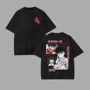 Dempsey Roll Origin Ippo Makunouchi K.B.G. T-Shirt Hajime no Ippo Boxing Streetwear, Unisex Fit boys merch shirts men