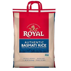 Naturally Aged Long Grain White Basmati Rice – Authentic Indian Style, 15 lbs