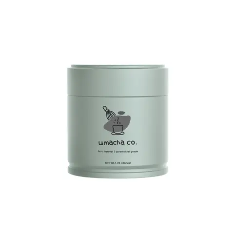 Umacha Co. Signature Organic First Harvest Ceremonial Matcha 30g USDA Certified Ceremonial Grade Green Tea Powder Beverage, Traditional Green Tea, Vibrant Matcha Blend