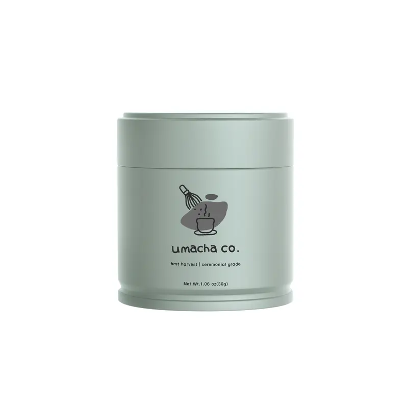 Umacha Co. Signature Organic First Harvest Ceremonial Matcha 30g USDA Certified Ceremonial Grade Green Tea Powder Beverage, Traditional Green Tea, Vibrant Matcha Blend