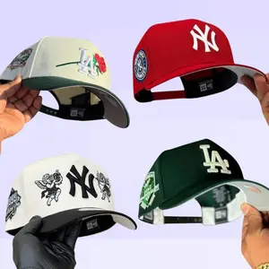 New Era MLB LA Dodgers x NY Yankees 9FORTY 59FIFTY Cap – Fitted Snapback Gorras de Béisbol Unisex, Streetwear Hat for Men Women, Adjustable Trucker Design, Vintage Sport Look USA 2026, Trending Urban TikTok Fashion