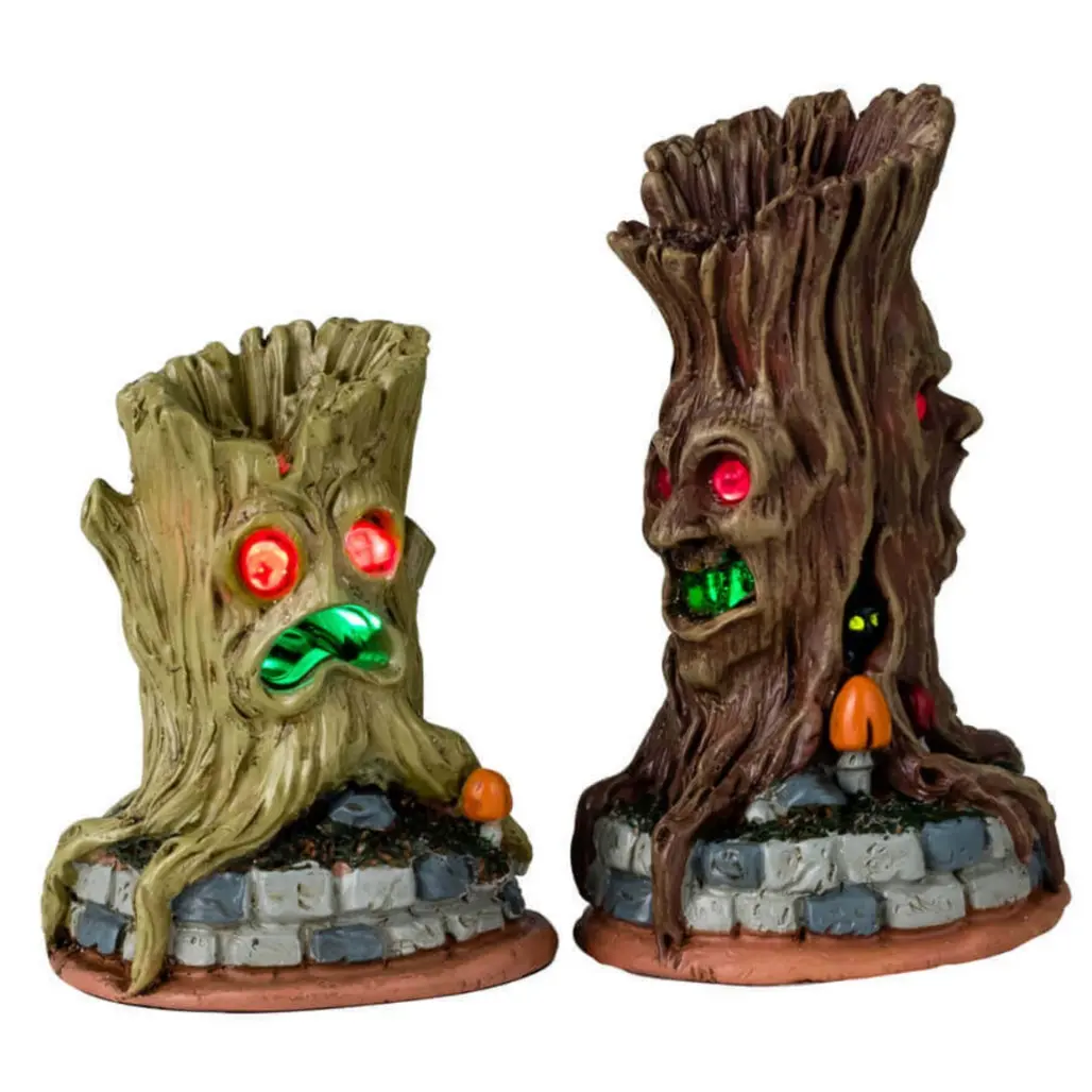 Lemax - Spooky Town - Spooky Tree Trunks