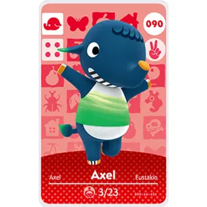 Axel - Villager NFC Card for Animal Crossing New Horizons Amiibo