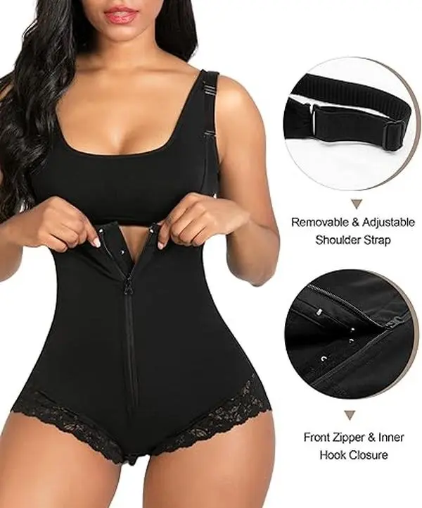 no brand Shapewear Basic Comfort Compression Womenswear Clothes Comfortable Curvy Everyday Smooth Fabric Mesh Seamless