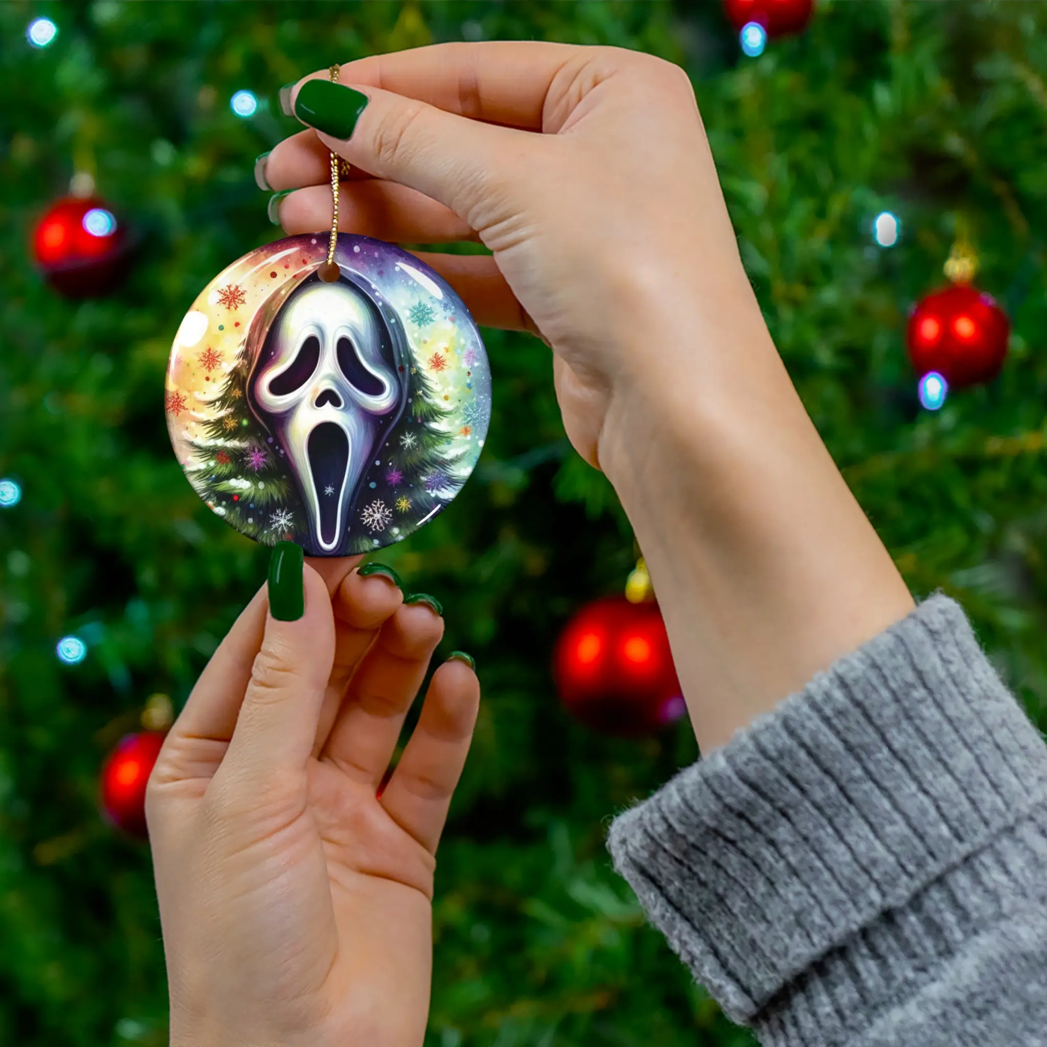 Holiday Slashers: Ghostface Ornament  Decor Decoration