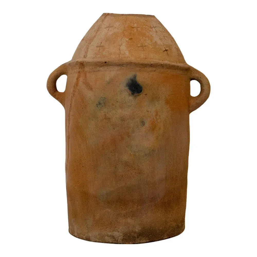 Antique Moroccan Terracotta Butter Churn