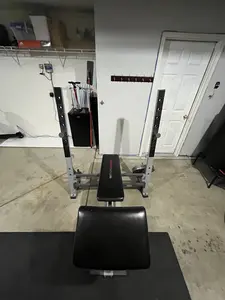 Workout Bench – your go-to for bench presses and arm curls. Perfect for building upper body strength and toning muscles.