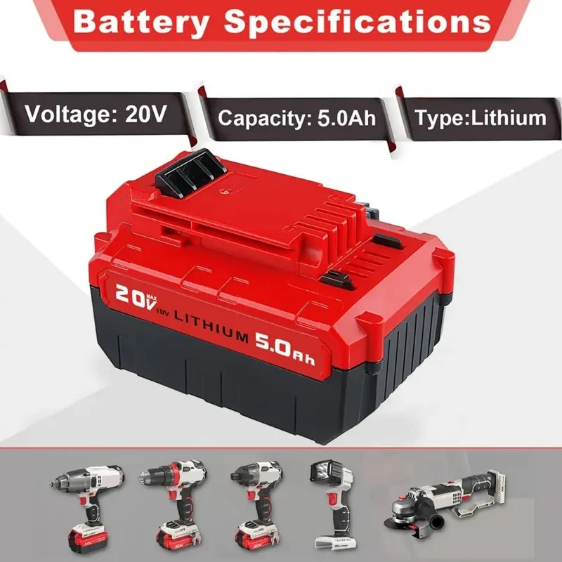 2-Pack Replacement Lithium Battery For PORTER CABLE 20V Tools (PCC680L, PCC685L) - View #6