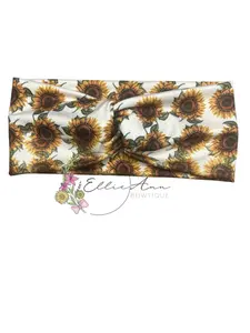 DBP Twist Headbands- Sunflowers