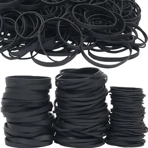 Rubber Bands assorted size black, rubber bands for School Home office supplies size#16 size33,size64(227g/0.5 lbs)