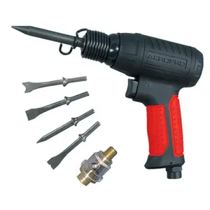 212 MAIN Frita 239003 Heavy Duty Master Mechanic Pneumatic Hammer Kit, 4 Alloy Steel Heat-Treated Chisels, Hand Tools, Hardware