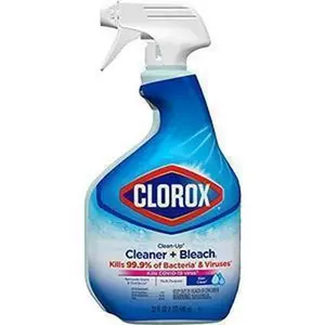 Clorox Clean-Up All Purpose Cleaner Spray Bottle with Bleach, Fresh Scent, 32 oz, 2 Pack