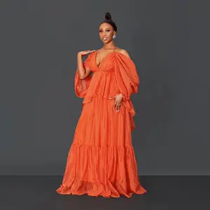 Women's Sexy Chiffon Drop Maxi Dress - Flowing Fabric for Summer Events & Chic Style Formal Casual Elegant Lightweight