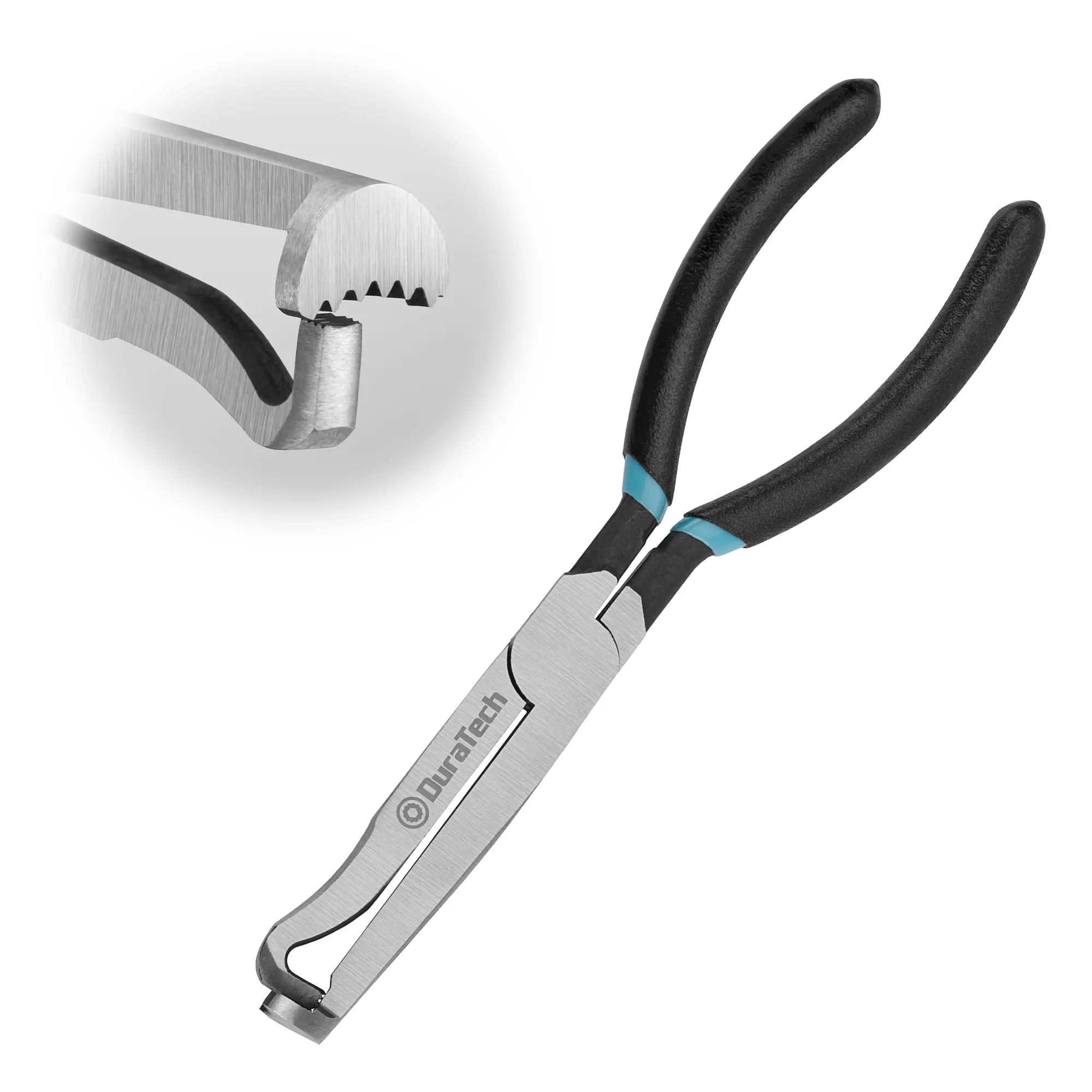 #backtoschool DURATECH Electrical Disconnect Pliers, 8-inch Automotive Electrical Connector Pliers, Automotive Plug Removal Tool for Car Fuel Pump, Spark Plug, Ignition Coil, Fuel Injector, Push Tab Style Plugs