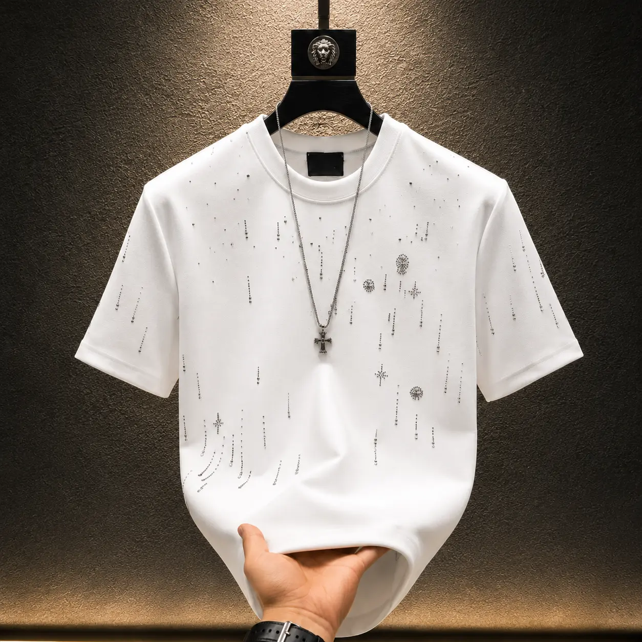 Men's Casual Short Sleeve T Shirt Comfortable Crew Neck Everyday Top