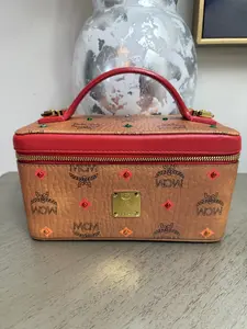 Pre-owned MCM Leather Crossbody Bags ROCKSTAR VANITY CASE CROSSBODY