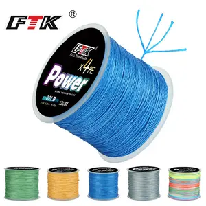 FTK Dali Ma Line 120m 4-strand PE Leader Line, Fishing Line, Braided Line, Main Line, Fishing Gear