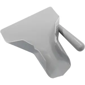 1pc Plastic French Fry Scoop Popcorn Scoop, Popcorn Scooper Quick Fill Tool for Food Bags & Boxes, Right Handle
