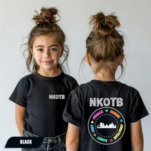 New Kids On The Block T-shirt, NKOTB Front-Back T-shirt, Classic Rock Tee, NKOTB Group T-Shirt, Concert T-shirt, NKOTB Fan Gift