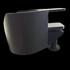 Desk saver, desk mounted cup holder