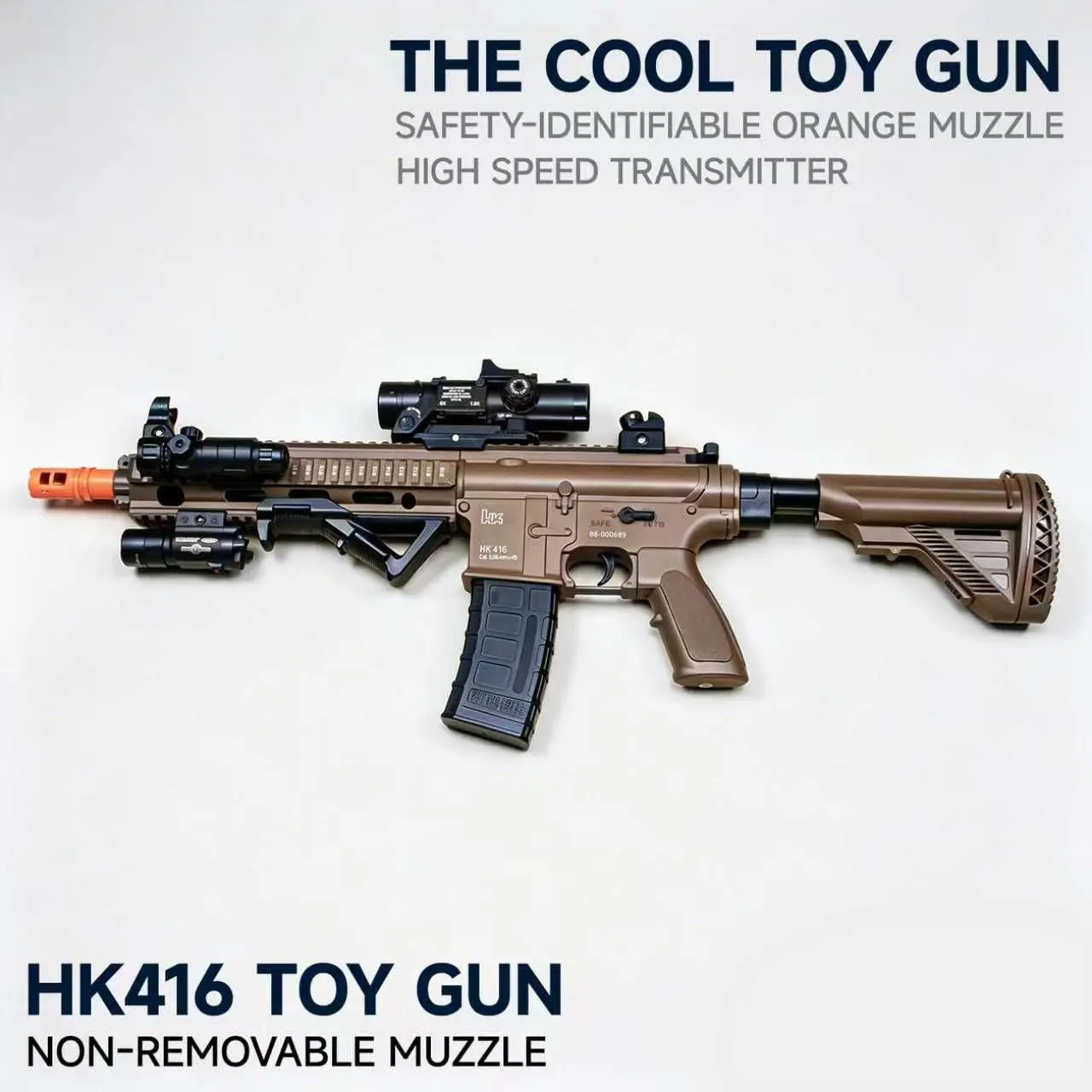 Children's Day Gift Gel Blaster Electric High-Speed Model Gun Toy